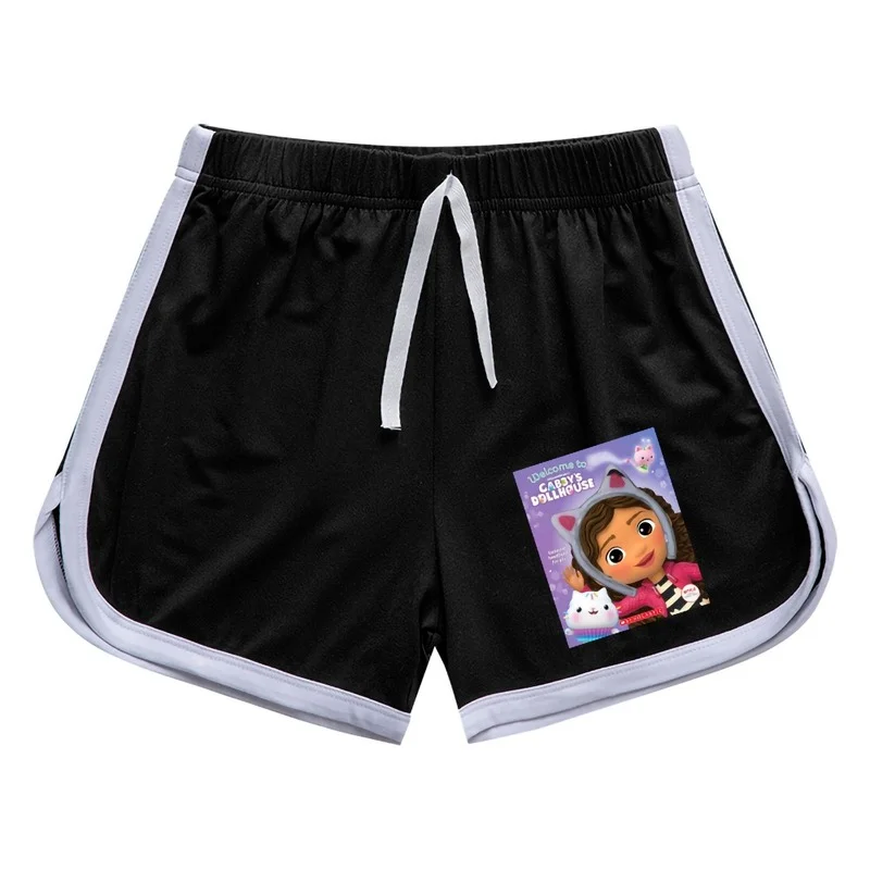 

2021 Summer Kids Gabby Cats T-shirt 3D Cartoon Printed Pullovers Leisure Fashion Children Boys Girls Sports T Shirts + Pants Set