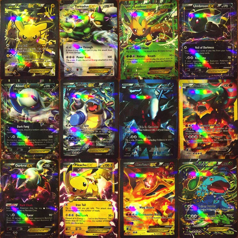 200 шт. GX MEGA Shining TAKARA TOMY карты игры битва карт 100 шт. торговые карты игры Детские игрушки
