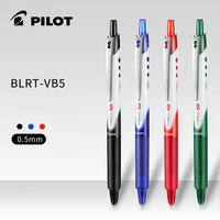 3pcs japan pilot vball press gel pen blrt vb5 large capacity ballpoint pen 0 5mm quick drying signature pen for students