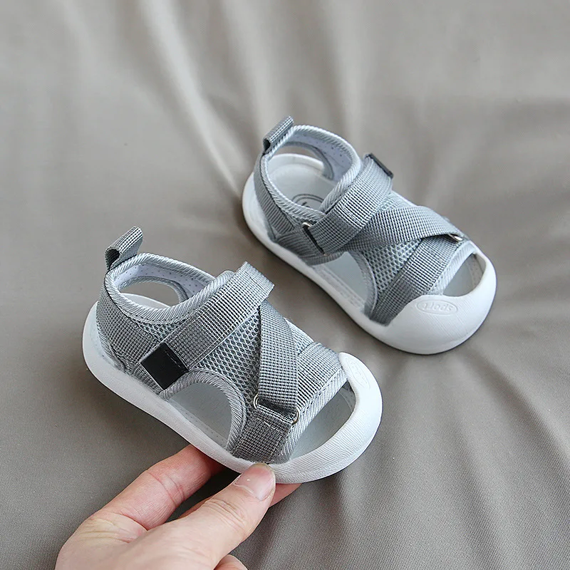 Сандалии для маленьких девочек и мальчиков Повседневная пляжная обувь хит