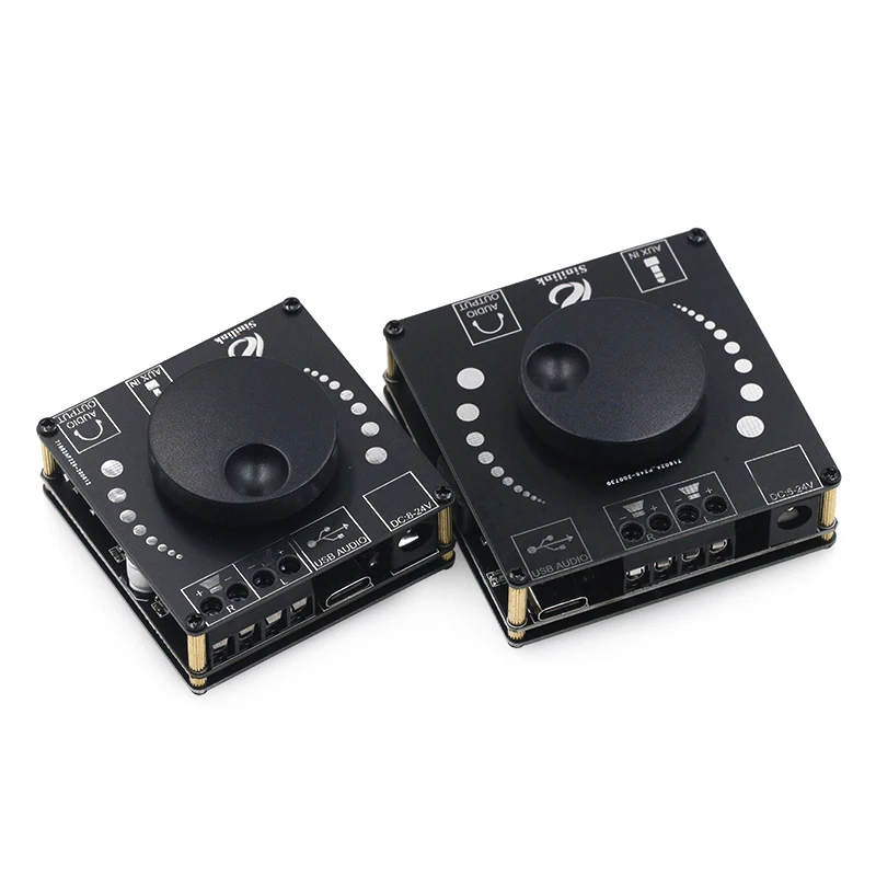 Цифровой усилитель мощности TPA3116D2 50 Вт/20Wx2 Bluetooth 5 0 USB AUX 3 мм | Электронные