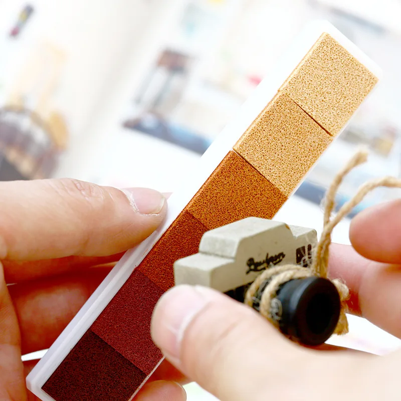 6 цветов s DIY градиентные цветные чернила разноцветная штемпельная подушечка для