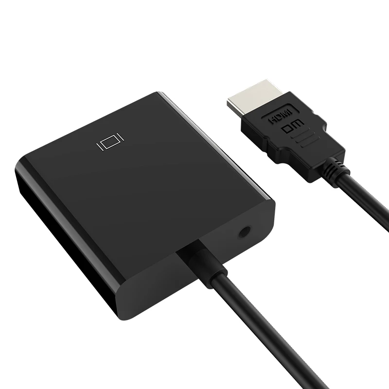 

Преобразователь HDMI-VGA с разъемом для наушников, не требует драйвера CHB021