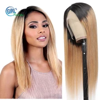 ombre honey blonde 13x4 lace front wig 1b27 color wigs 4x4 lace front human hair wigs for women bone straight brazilian wigs