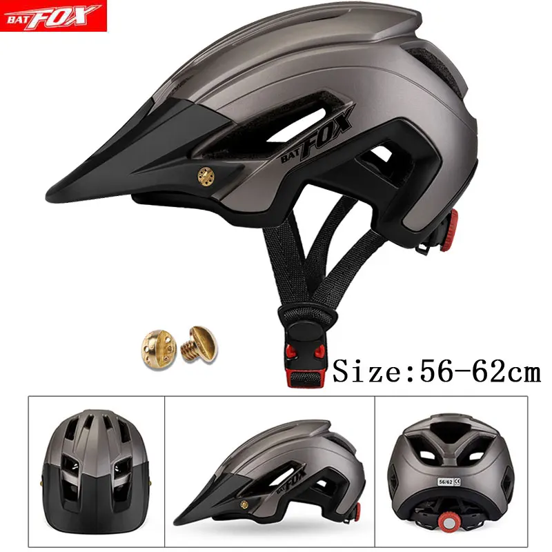 BATFOX новейший велосипедный шлем для MTB шоссейные велосипедные шлемы Casco Ciclismo M/L(56-62) см шлем велосипедный - Цвет: 692-green