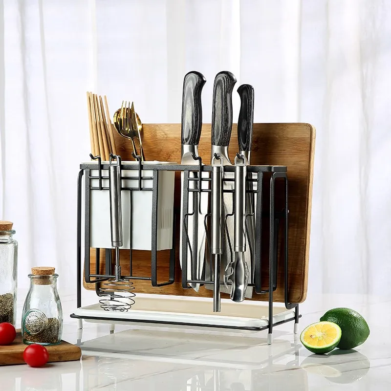 Держатель кухонного ножа из нержавеющей стали 304 контейнер для столовых приборов