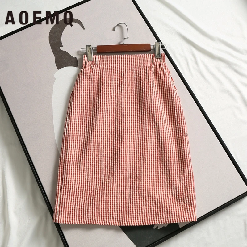 AOEMQ хлопковые юбки Сексуальная клубная хип юбка на молнии Регулируемая Талия