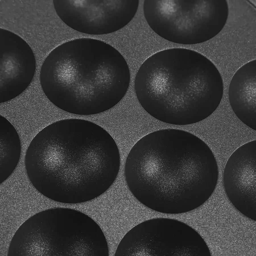 Алюминиевая антипригарная сковорода Takoyaki 12 полостей для гриля форма выпечки