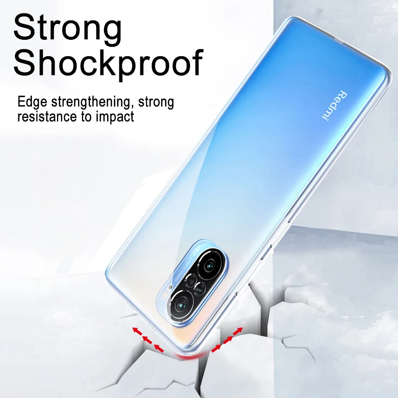 Ультратонкий Прозрачный мягкий чехол для Xiaomi Redmi Note 10 9 8 7 Pro 10S 9S 9T 8T силиконовый K40