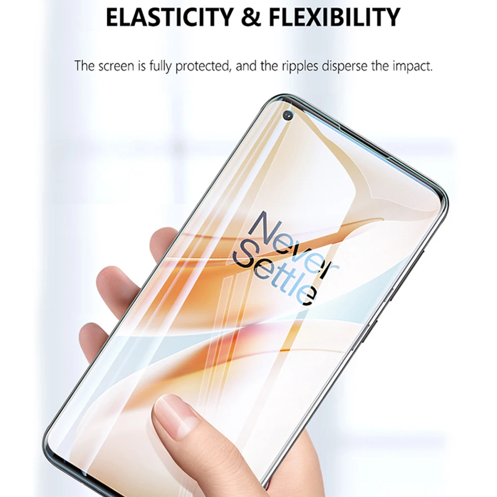 Мягкая Гидрогелевая пленка для oneplus 8 7 7t pro защитная экрана телефона Z не
