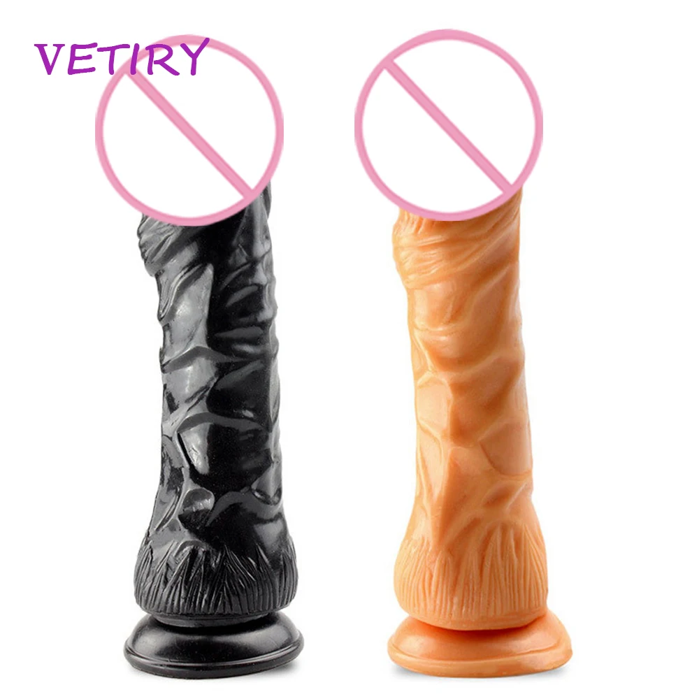 

Big Soft Realistic Dildo Suction Cup Penis Lesbian Strapon Faloimitator Dick Huge Silicon Dildos For Women Gay Dildio Sex Toys