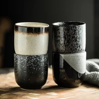 japanese ceramic tea cup retro creative coffee cup home sushi hot pot restaurant tea cup tableware