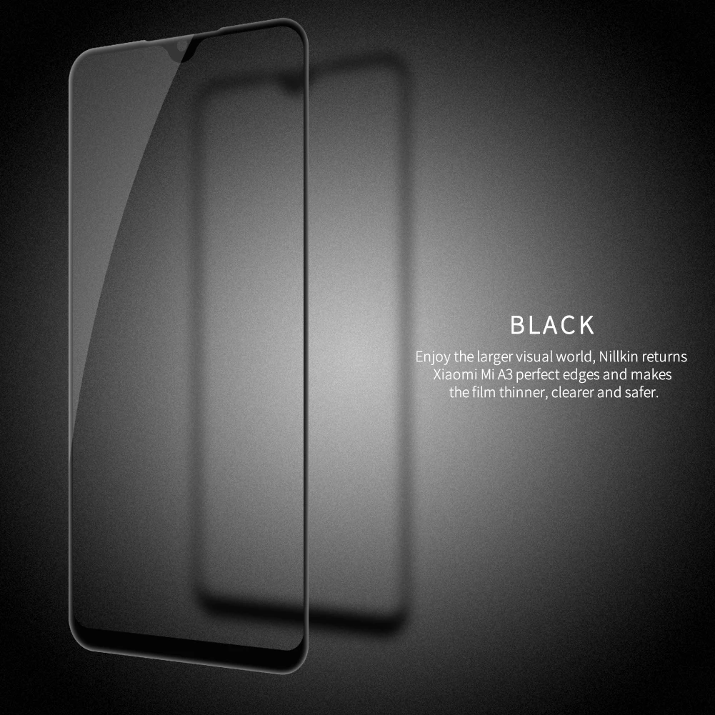 2.5D arc cuvred полное покрытие стекло для Xiaomi Mi A3 9 Lite CC9E CC9 закаленное стекло Nillkin CP Pro Защитная пленка для экрана