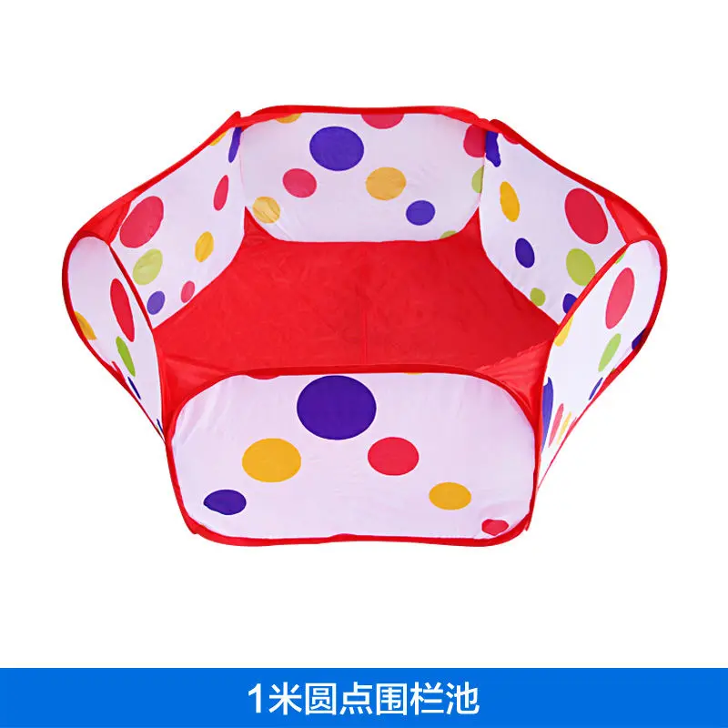 

1 M Cartoon Folding Indoor Ocean Ball Pool Tent Baby Game House Children's Tent Color Wave Ball Pool