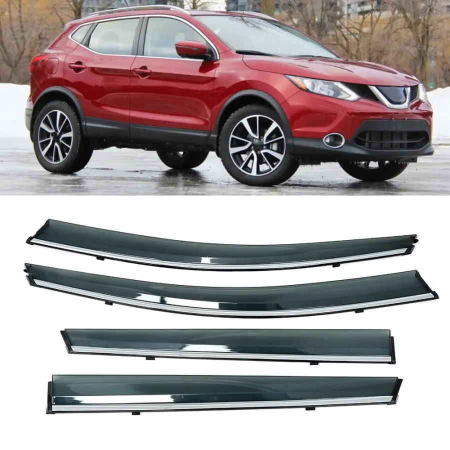 4 шт./компл. солнцезащитный козырек для окон Nissan Qashqai 16 19|Навесы и укрытия| |