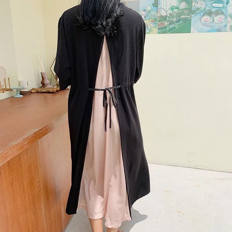 HEROOTD 2021 новые модные повседневные свободные женские длинные летние платья с