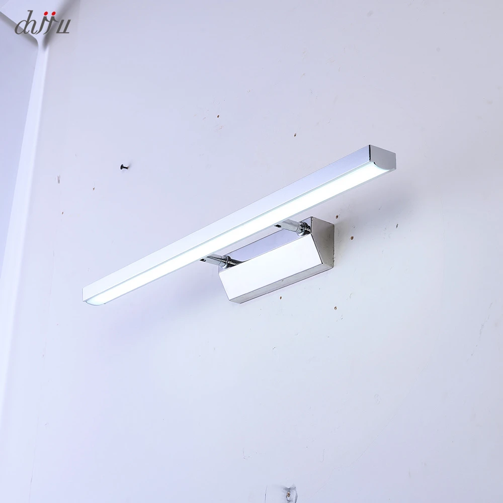 Светодиодный настенный светильник для ванной комнаты теплый белый/белый