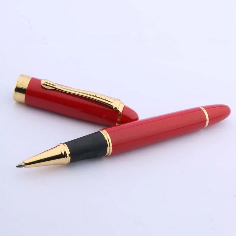 Jinhao 450 красная мраморная Золотая отделка 0 5 мм шариковая ручка|roller ball pen|ball penroller pen