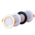 Встраиваемый светодиодный ультратонкий потолочный светильник, лампа направленного света серебристого, белого, золотого цветов, 3 Вт, 5 Вт, 9 Вт, точесветильник светодиодный светильник для гостиной, спальни