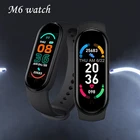 Xiaomi оригинальный бренд M6 смарт-браслет часы для мужчин и женщин монитор сердечного ритма Bluetooth спортивные умные часы водонепроницаемые для Redmi Xiaomi часы Huawei Band