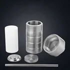 Гидротермальный Автоклавный реактор сосуд чайник с ПТФЭ камерой гидротермальный синтез 25 мл