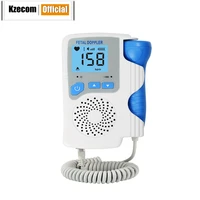 kzecom fetal doppler hand hold pocket portable sound baby heart pregnancy ultrasound fetus doppler detector machine monitor hire