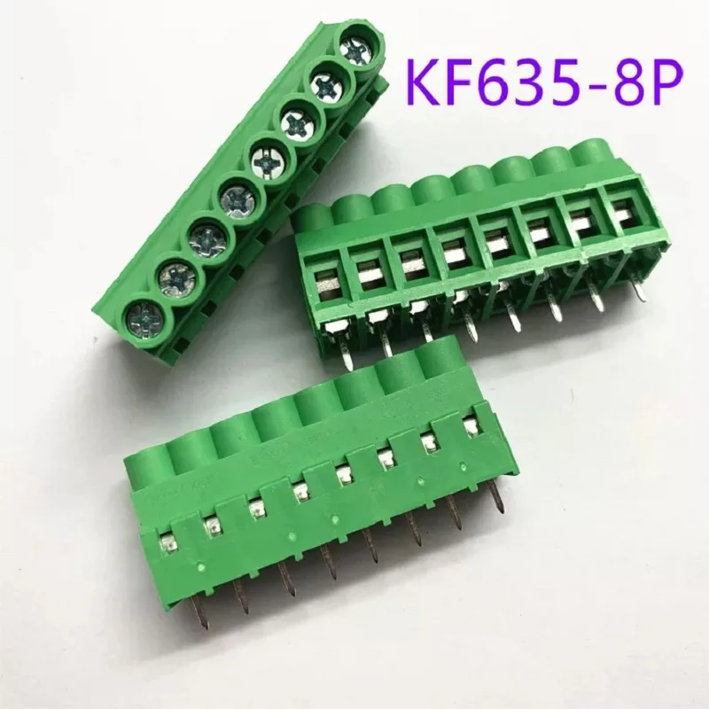 5 шт. винтовой тип проводки клеммы коннектор шаг 6 35 мм/2p/3p/8P KF635 высокий ток