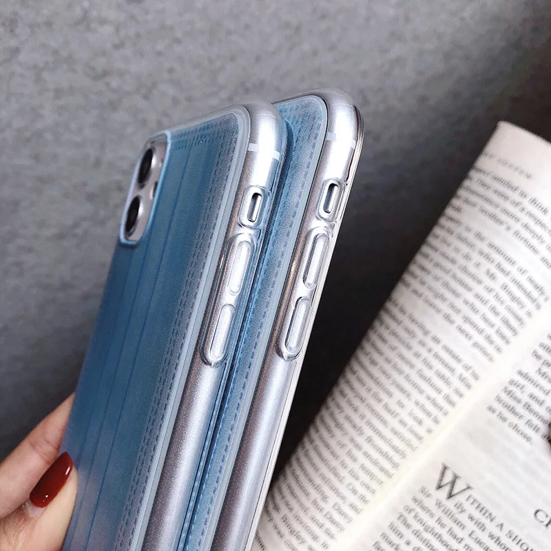 

For iphone 11 X XS 8 7 8plus Couple models Creative mask phone case for iphone11 12 pro max mobile phone shell four corners