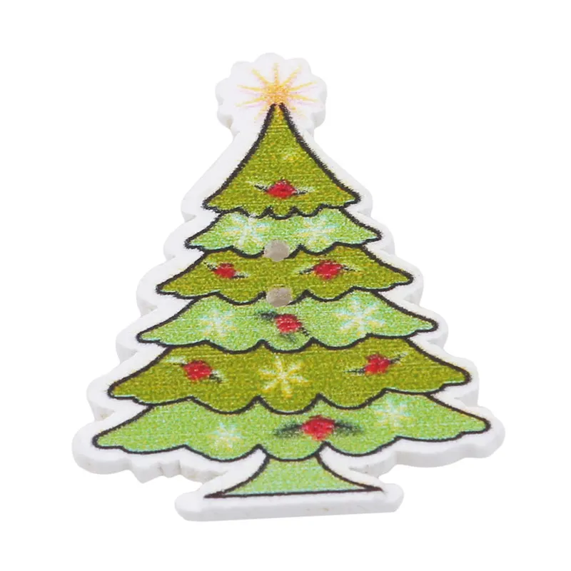 2020 новогоднее Рождественское дерево крючок для бесшовного крепления роспись с