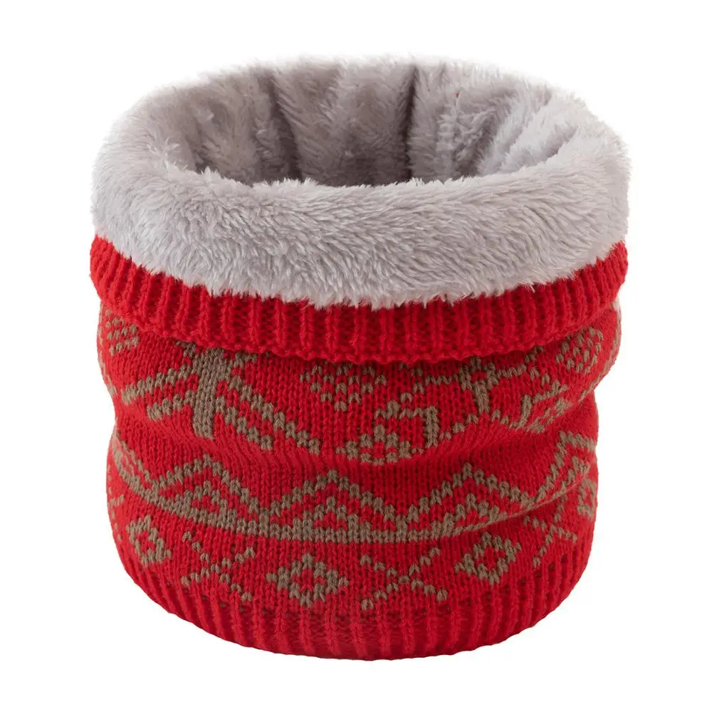 Зимние теплые вязаные шарфы кольца для всех| |