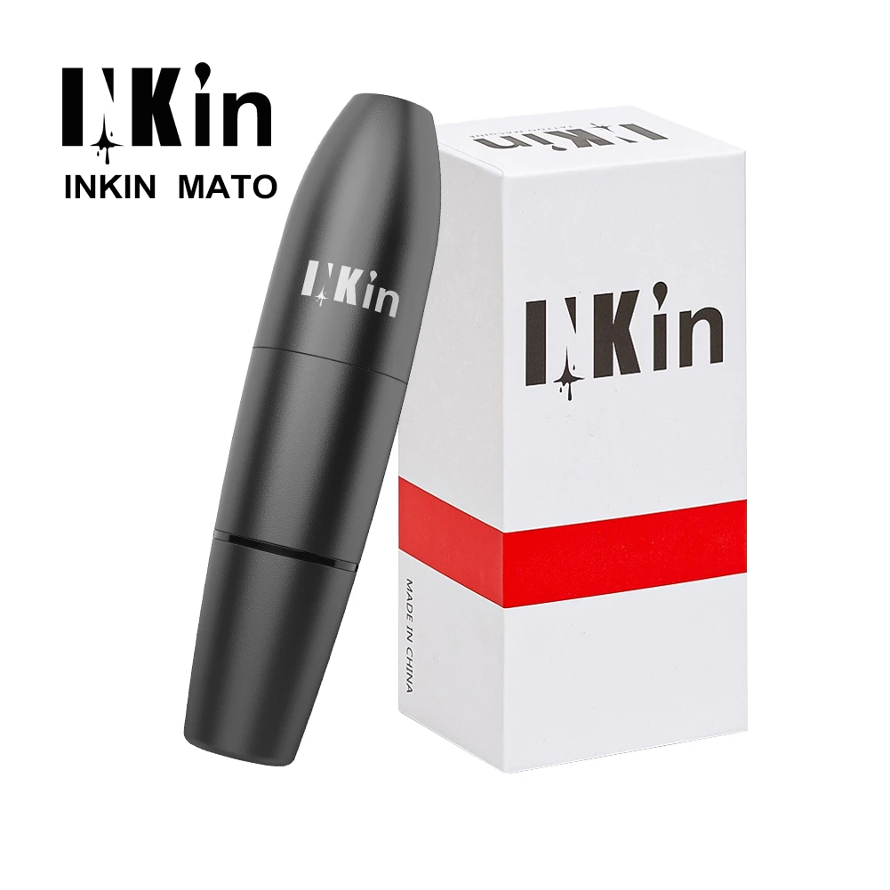 

INKin Mato/Fato Rotary Cartridge Tattoo Pen Machine Japan Coreless Motor 1 RCA Clip Cord Black