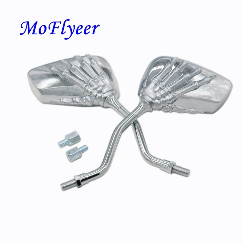 Зеркало заднего вида MoFlyeer для мотоцикла скутера 8 мм 10 мм|Переключатели