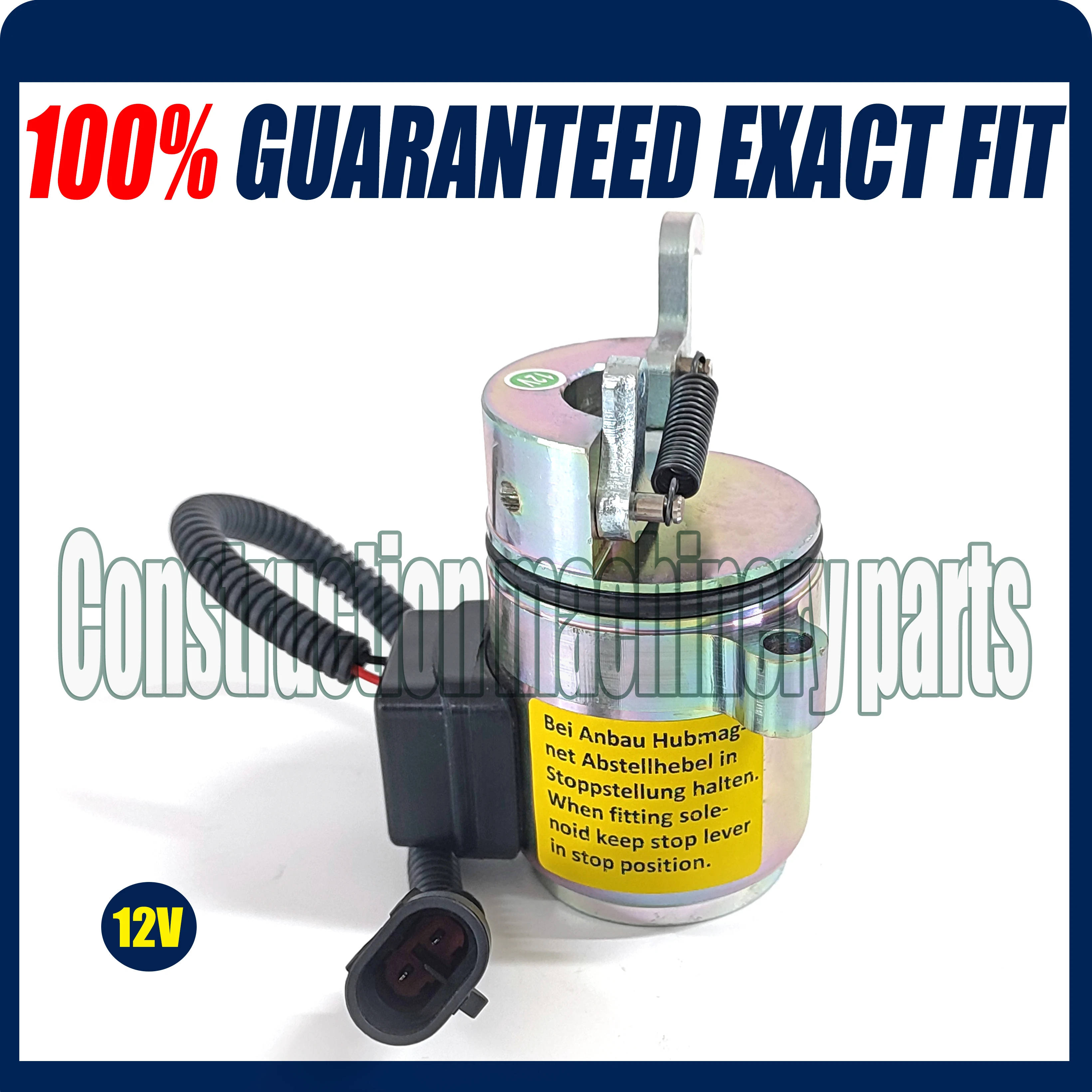04272956 Fuel Shut Off Solenoid 6686715 for BOBCAT 863 864 873 883 fit Deutz Skid Steer OS 0427 2956 / 0427-2956 | Обустройство дома