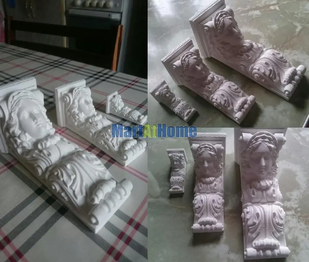 Европейская скульптура модель богиня компонент 3D STL файл круглая резьба чертеж