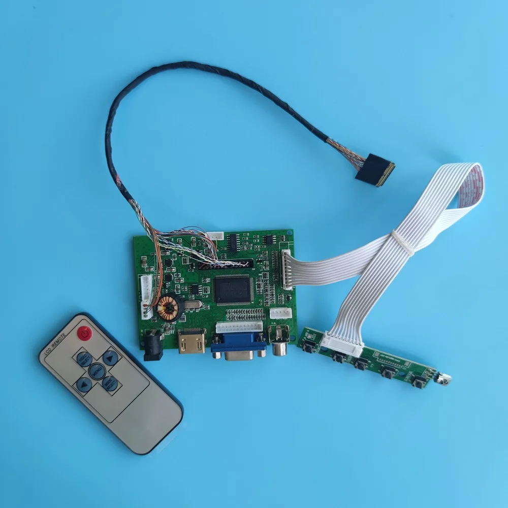 

HDMI-совместимый комплект для 8,9 "2AV 30pin HSD089IFW1-B00 1024x600, плата контроллера LVDS WLED VGA, ЖК-экран