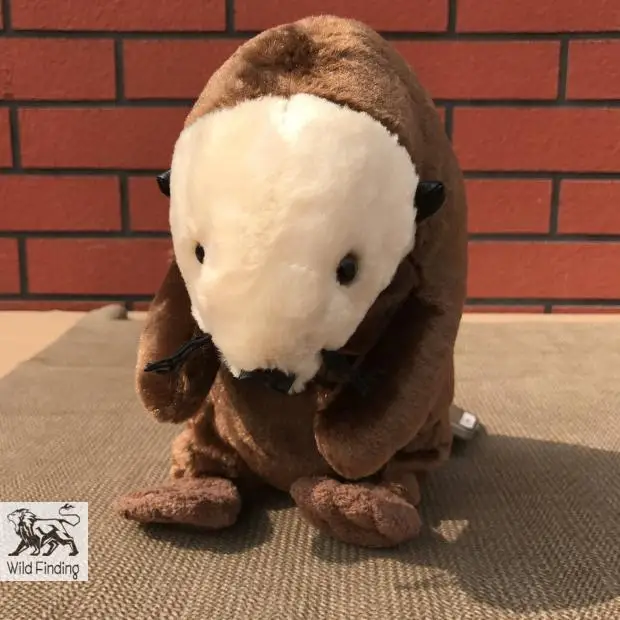 Милые выдры плюшевые игрушки Моделирование гигантский кальмар мягкие игрушки милые плюшевые игрушки-животные для детей Подарки для девочек