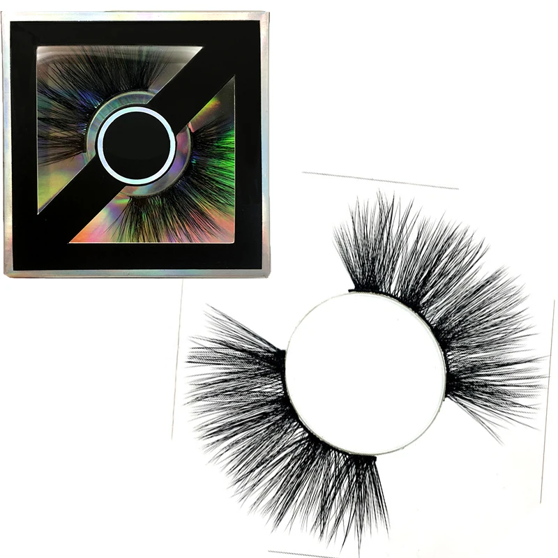 Норковые накладные ресницы грязный крест мягкие натуральные толстые длинные