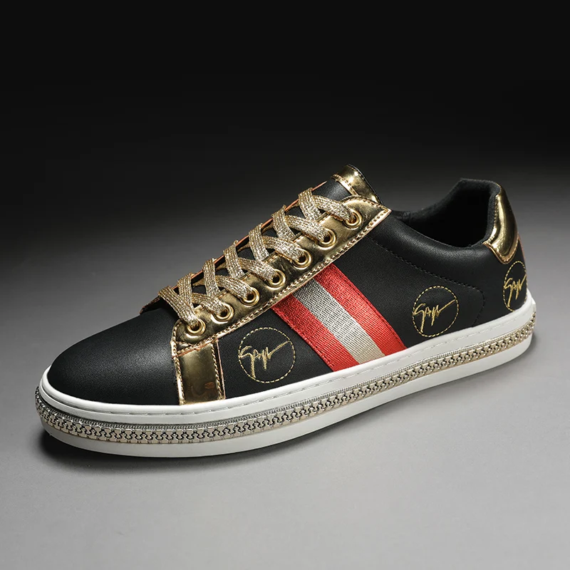 2019 Новинка Мужская модная обувь модные мужские повседневные кроссовки роскошные