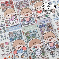 20sets kawaii stationery stickers butter rabbit holiday 5diy craft scrapbooking album junk journal happy planner diary
