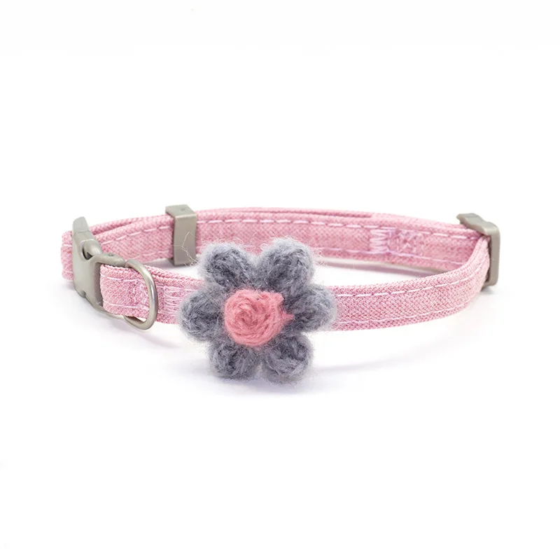 

Pet Flower Collar Collar Small Dog Strangulation Collar Large Dog Medium Pet Products Leash Collar Dog Harness and Leash Set