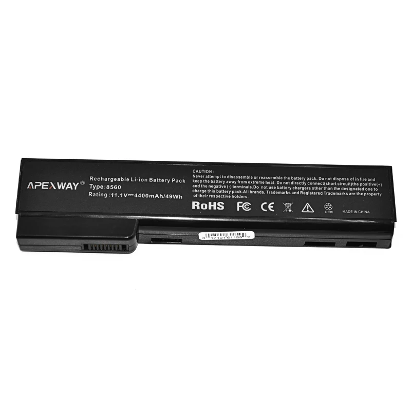 Аккумулятор для ноутбука 4400 мАч HP EliteBook 8460p Series CC09 HSTNN CB2F DB2H QK640AA QK642AA QK643AA|battery for
