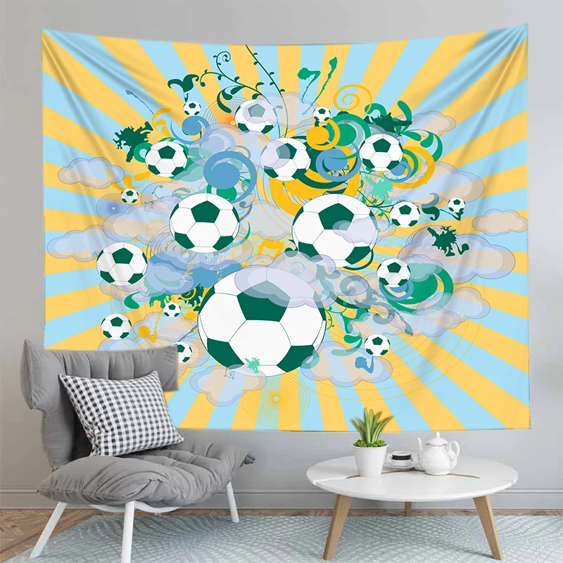

Football Wall Hanging Tapestry Living Room Decor Home Decoration