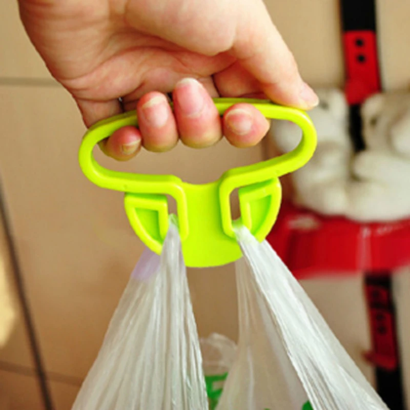 

2PCS Carry Food Machine Hand-held Shopping Bag Support Holder Hanger Carry Food Hook Hand Finger Helper for Women Shopping