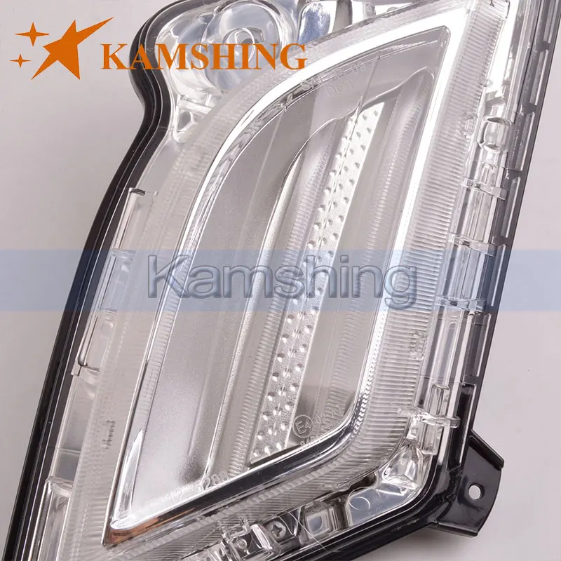 CAPQX для Volvo V60 S60 2011 2012 2013 светильник переднего бампера налобный фонарь дневная