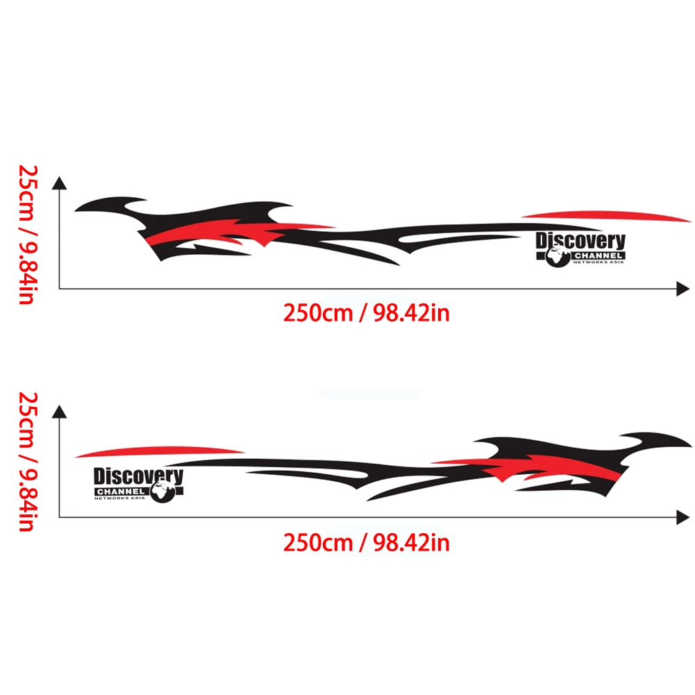 Наклейка новинка виниловая универсальная две наклейки графика авто тотем