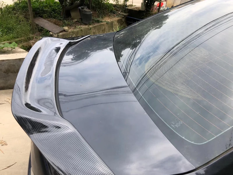 

For Mazda 6 Spoiler 2009 2010 2011 2012 2013 2014 2015 Year Glossy Carbon Fiber/FRP Rear Wing R Style Spoiler Accessories