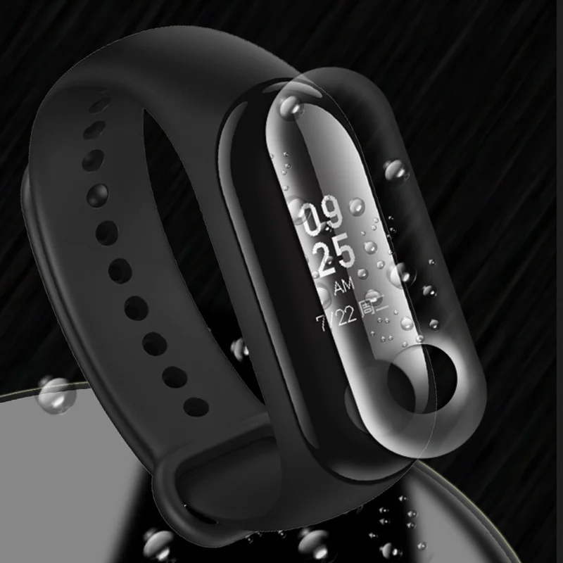 Для Xiaomi Smart Браслет 4 закаленная Гидрогелевая пленка устойчивая к царапинам Mi Band