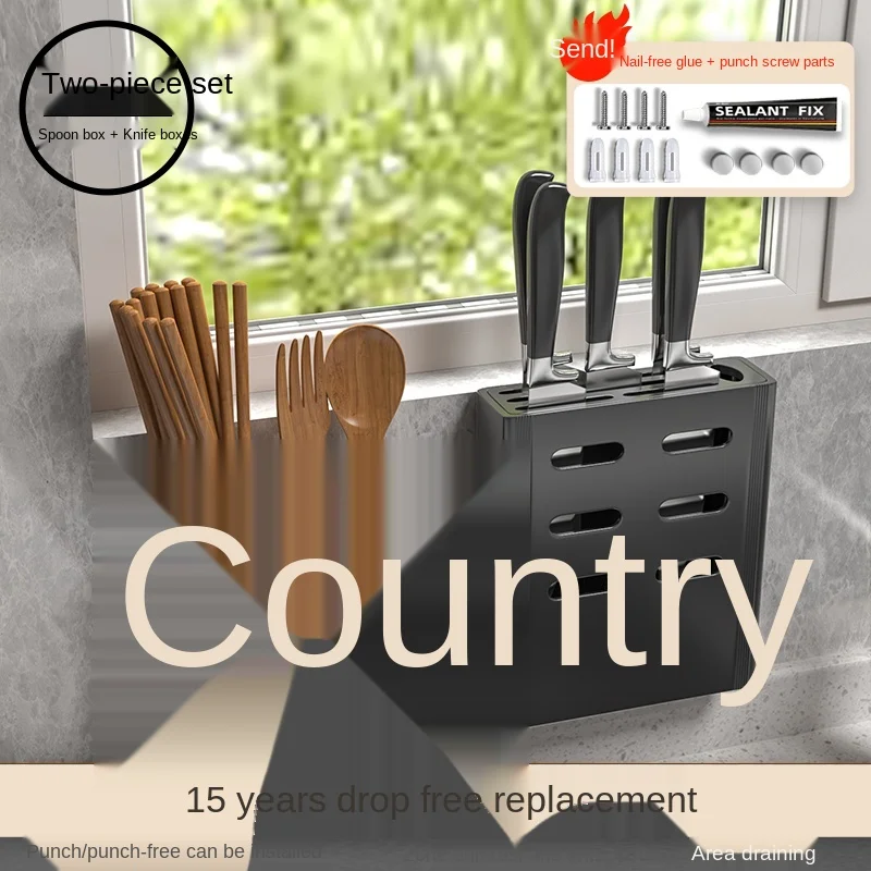 

Kitchen Organizer Storage Shelf Stainless Steel Rack Bowl Chopsticks Knife Storage Dish Drying Rack Corner Shelf for Kitchen