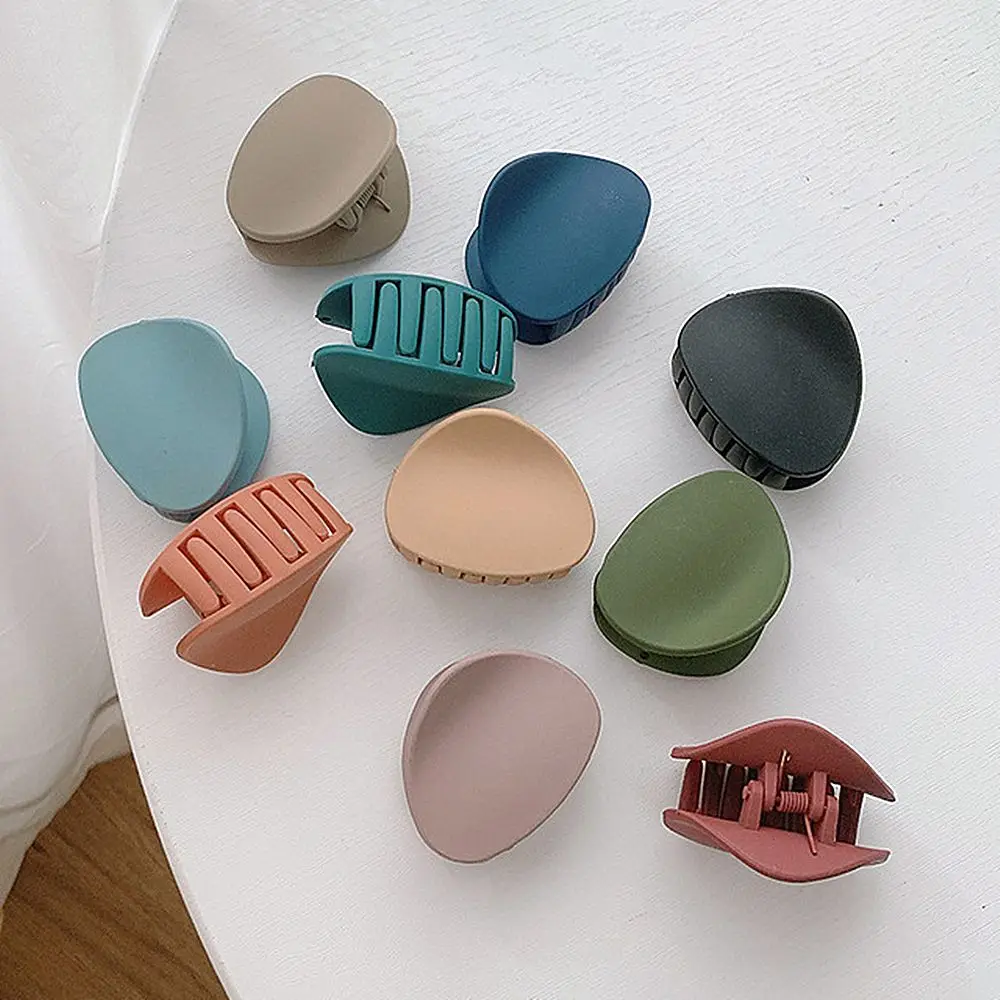 

Заколка-краб для волос женская, однотонная, в форме треугольника