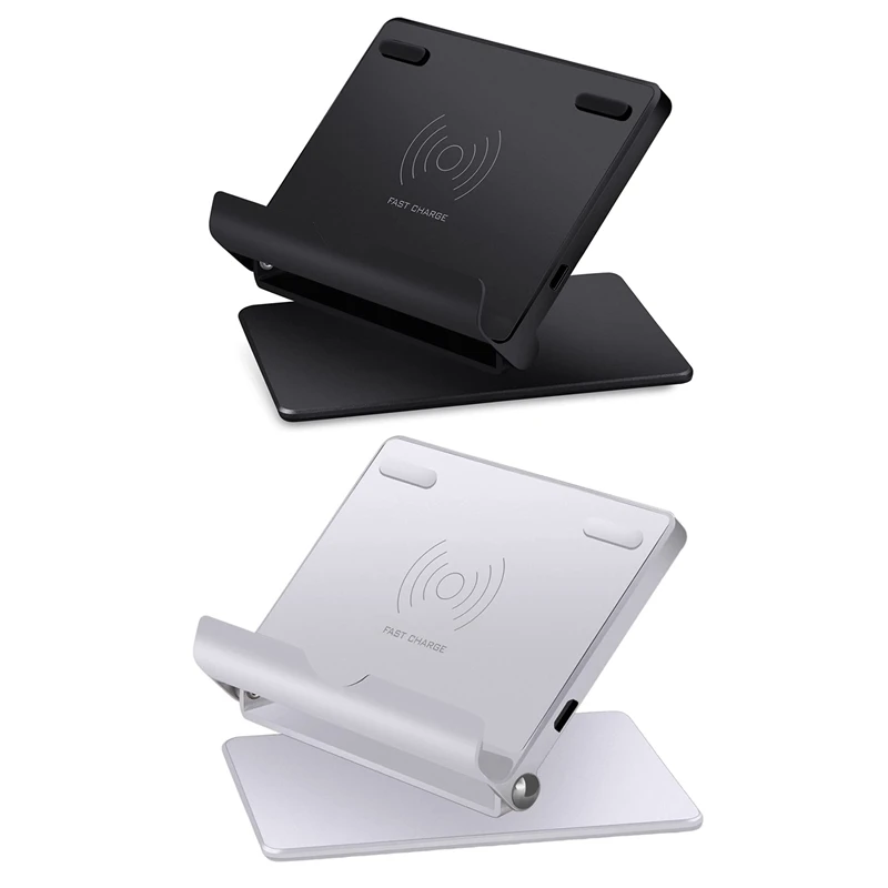 

Беспроводное зарядное устройство с свободно регулируемым креплением 10 Вт/7,5 Вт/5 Вт автоматическое отключение для защиты цепи Android